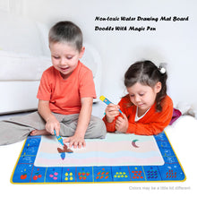 Non-toxic Drawing Board Water Drawing Mat With Magic Pen Board Painting and Writing Doodle for Baby Kids Drawing Toys 80 * 60 CM SM6