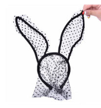 Novelty Mask Bunny Ears Veil Rabbit Ear Headb s Adult Sexy Black Eye Hair Accessories Women Lace Sexy Hair B  Halloween Acc SM6