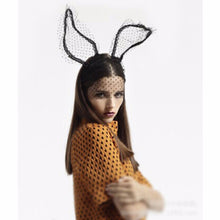 Novelty Mask Bunny Ears Veil Rabbit Ear Headb s Adult Sexy Black Eye Hair Accessories Women Lace Sexy Hair B  Halloween Acc SM6