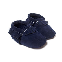 PU Suede Leather Newborn Baby Boy Girl Moccasins Soft Moccs Shoes 13 Colors Bebe Fringe Soft Soled Non-slip Footwear Crib Shoe SM6