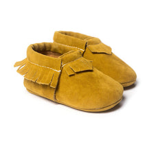 PU Suede Leather Newborn Baby Boy Girl Moccasins Soft Moccs Shoes 13 Colors Bebe Fringe Soft Soled Non-slip Footwear Crib Shoe SM6