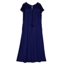 Plus Size Elegant Women Dresses Short Sleeve Evening Party Prom Long Maxi DressSM6