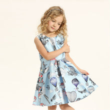 Princess Girl Dress Kids Cute Graffiti Drawing Patterns Dresses Meninas Vestidos PY2 SM6