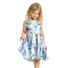 Princess Girl Dress Kids Cute Graffiti Drawing Patterns Dresses Meninas Vestidos PY2 SM6