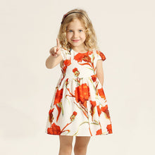 Princess Girl Dress Kids Cute Graffiti Drawing Patterns Dresses Meninas Vestidos PY2 SM6