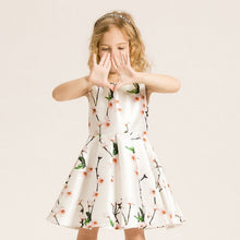 Princess Girl Dress Kids Cute Graffiti Drawing Patterns Dresses Meninas Vestidos PY2 SM6