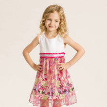 Princess Girl Dress Kids Cute Graffiti Drawing Patterns Dresses Meninas Vestidos PY2 SM6