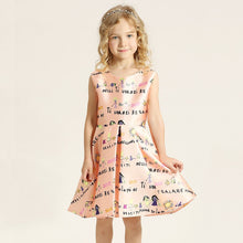 Princess Girl Dress Kids Cute Graffiti Drawing Patterns Dresses Meninas Vestidos PY2 SM6