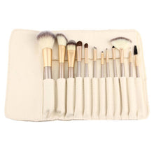 Pro Cosmetics Brushes Set Wood Material Stems Brush Horse Hair Makeup Foundation Powder Blush Eyeliner Brushe 12/18pcs PY2 SM6