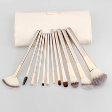 Pro Cosmetics Brushes Set Wood Material Stems Brush Horse Hair Makeup Foundation Powder Blush Eyeliner Brushe 12/18pcs PY2 SM6