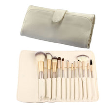 Pro Cosmetics Brushes Set Wood Material Stems Brush Horse Hair Makeup Foundation Powder Blush Eyeliner Brushe 12/18pcs PY2 SM6