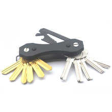 Pro Keychain Clip Key Outdoor Multi Function Organize Up To 30 Keys Dual LED Lights Built In Bottle Opener Kits Tool LE2 SM6