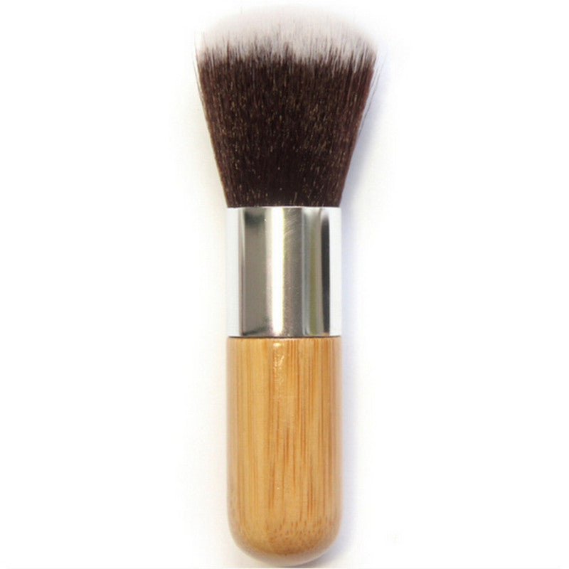 Professional Makeup Brush Flat Top Foundation Powder beauty Blush Make up BrushesTool Wooden Kabuki Cosmetics SM6