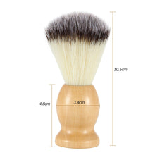 Professional Razor Facial Brush Nylon Shaving Brush with Wood Handle for Beard Face Cleaning Tools Shaving Brush SM6
