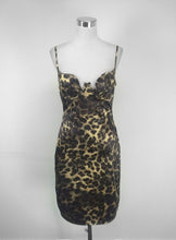Pu Leather Dress   Backless Sexy Dress Club Wear Back Split Party Night Long Bodycon Leopard Dress SM6