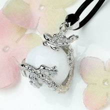 Punk Gems Dragon Wrap Inlaid Ball Charm Pendant Bead For Necklace Fashion Jewelry SM6