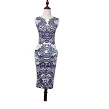 Retro Sexy Women's Embroidery Bodycon Bandage Club Cocktail Party Slim DressSM6