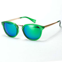 Retro Sunglasses Brand Designer Women Mirrored Lens Sun Glasses Candy Color Eyeglasses Palstic FrameSM6