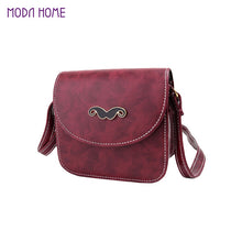 Retro Women Crossbody Bags Beard PU Leather Shoulder Messenger Bag Small Handbag Satchel Women Tote Bag Bolsa SM6