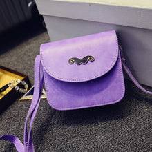 Retro Women Crossbody Bags Beard PU Leather Shoulder Messenger Bag Small Handbag Satchel Women Tote Bag Bolsa SM6