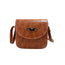 Retro Women Crossbody Bags Beard PU Leather Shoulder Messenger Bag Small Handbag Satchel Women Tote Bag Bolsa SM6