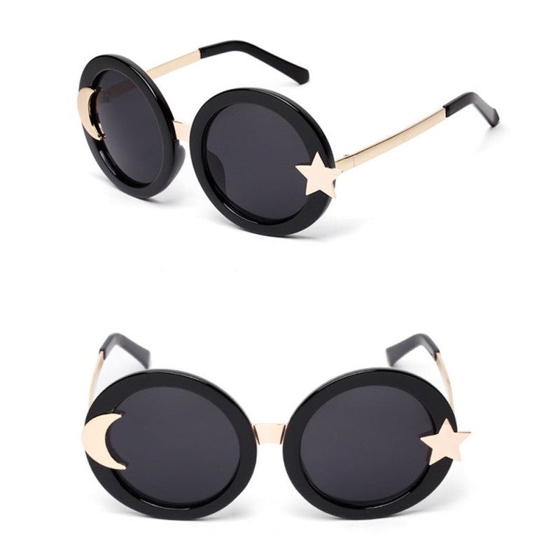 Retro Women Men Oversized Sunglasses Metal Frame Eyeglasses Sun Glasses Oculos De Sol SM6