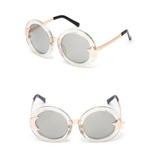 Retro Women Men Oversized Sunglasses Metal Frame Eyeglasses Sun Glasses Oculos De Sol SM6