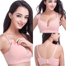Seamless Padded Feeding Nursing Bras Women Ladies Wire-Free Maternity Breastfeeding Bra B C Cup Clothes SM6