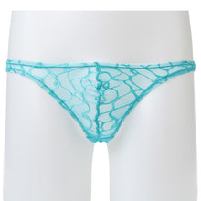 Sexy Lace Mens Thongs And G Strings Jockstrap Gay Tangas Sheer Mesh Pouch Low Rise Men's Underwear Erotic Mens Thong SM6
