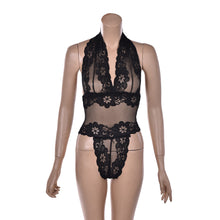 Sexy Lingerie Lace Bodysuits Sleepwear Pajamas Erotic Uniform Women's Underwear Conjoined Dress Leotard Intimates With G-string SM6