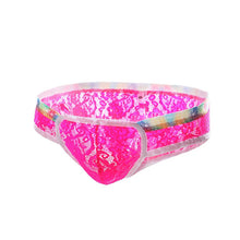 Sexy Mens Pouch Lace Briefs Underwear Thong Shorts Lingerie G-Strings Panties SM6