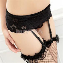Sexy Stockings Women's Floral Lace Garter Belt Suspender Stockings Lingerie garters Set Garter for Stockings SM6
