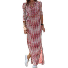 Sexy Women Boho Long Maxi Dress Printed Loose Evening Party Beach Dresses SM6
