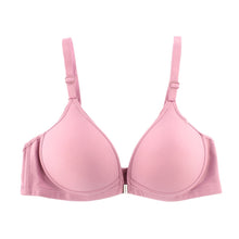 Sexy Women Front Closure Wireless Seamless Bra Racer Back Push Up Solid Bras SM6