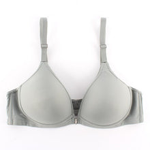 Sexy Women Front Closure Wireless Seamless Bra Racer Back Push Up Solid Bras SM6
