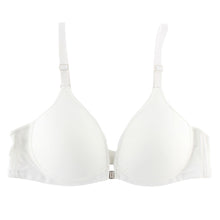 Sexy Women Front Closure Wireless Seamless Bra Racer Back Push Up Solid Bras SM6