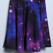Sexy Women Galaxy Dress Adventure Time Sleeveless Club Mini Dresses Skater S-2XL Party WearSM6
