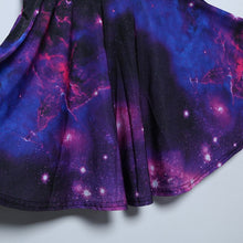 Sexy Women Galaxy Dress Adventure Time Sleeveless Club Mini Dresses Skater S-2XL Party WearSM6