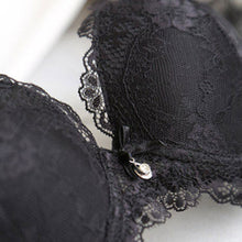 Sexy Women Lace Push Up Deep V Bra and Panty Set Underwire Bras Underwear Lingerie Outfits SM6