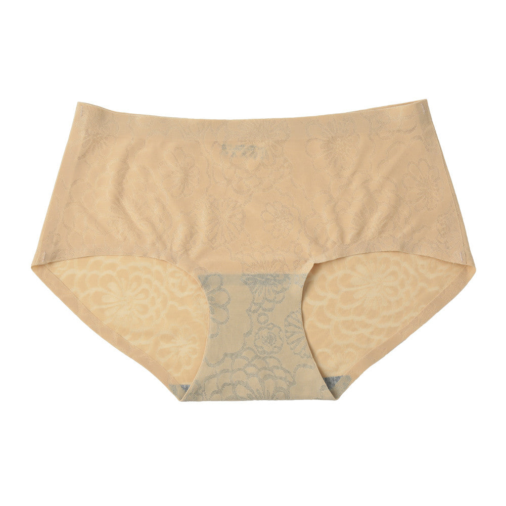 Sexy Women Seamless Panties Jacquard Low-Rise Briefs Breathable Hiphugger Underwear Ladies Intimates Lingerie Bragas SM6