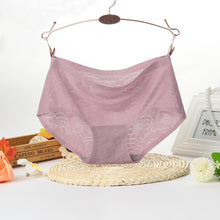 Sexy Women Seamless Panties Jacquard Low-Rise Briefs Breathable Hiphugger Underwear Ladies Intimates Lingerie Bragas SM6