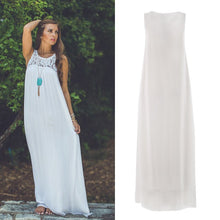 Sexy Women Boho Long Maxi Evening Party Lace Dress Beach Dresses Sundress SM6