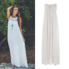Sexy Women Boho Long Maxi Evening Party Lace Dress Beach Dresses Sundress SM6