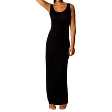 Sexy Women Sleeveless Bodycon Dress Scoop Neck Bandage Party Long Maxi DressesSM6