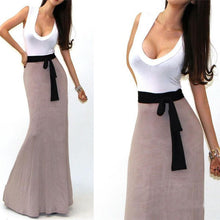 Sexy Women V-neck Maxi Party Long Bodycon Dress Beach Dresses New 4 Colors SM6