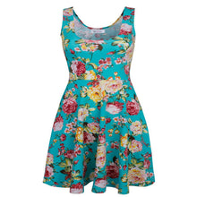 Sexy Women's Floral Sleeveless Short Mini Dress Body-con Casual Beach Sundress SM6