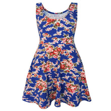 Sexy Women's Floral Sleeveless Short Mini Dress Body-con Casual Beach Sundress SM6