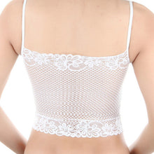 Sexy Womens Lace Mesh Tube Top Tank Bra Wrapped Chest Pad Underwear BraSM6