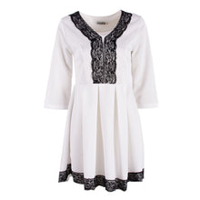 Sexy Womens V-neck Evening Party Dress Lady Lace Formal Dresses SM6
