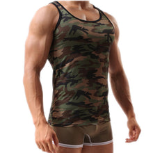 Shark Singlets Mens Tank Tops Military Style Camouflage Men Vest Sexy Camouflage Men's Gymshark Clothing SM6